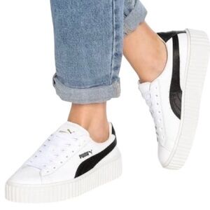 Fenty x Puma Creeper Sneaker White & Black Size 9
